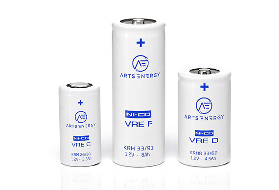 Batteries ARTS Energy Ni-Cd VRE
